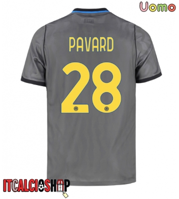 Inter Milan Benjamin Pavard #28 Terza Maglia 2026-27 Manica Corta